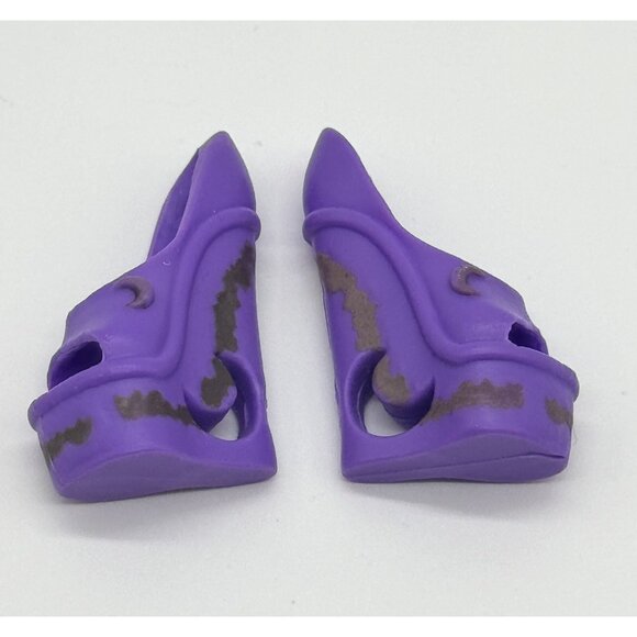 Monster High Create a Monster Color Me Creepy Werewolf Fashions 2 Purple Heels - Picture 3 of 3